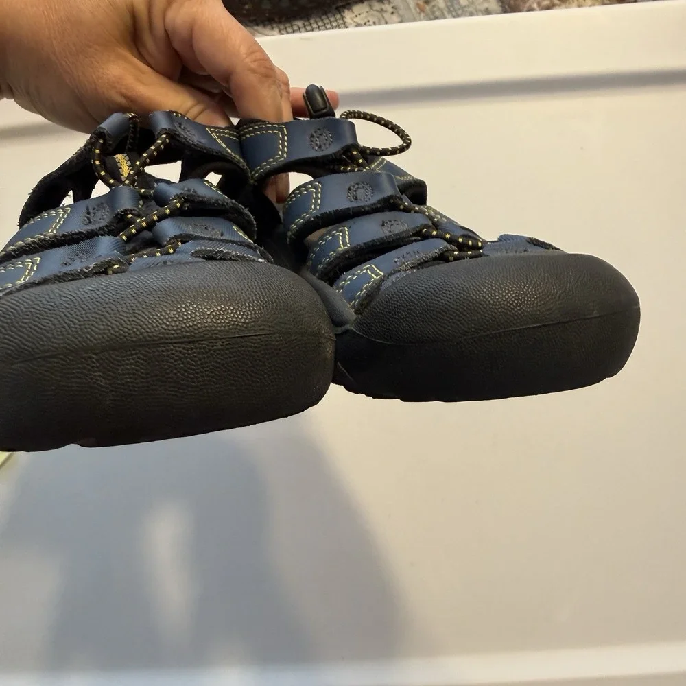 Keen Newport H2 Sandals Shoes Kids Size 13 Blue Waterproof Hiking Closed Toe